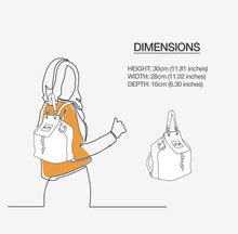 Load image into Gallery viewer, Purple Panda Bookbag