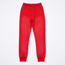 Load image into Gallery viewer, Crimson Lattice Pants